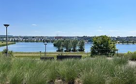 Haus mit Panoramablick auf den Phönixsee